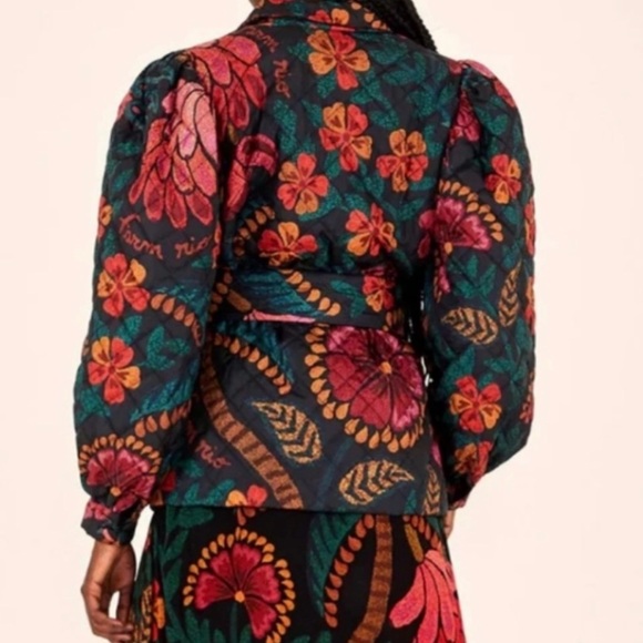 FARM Rio Multicolor Floral Jacket - Picture 5 of 6